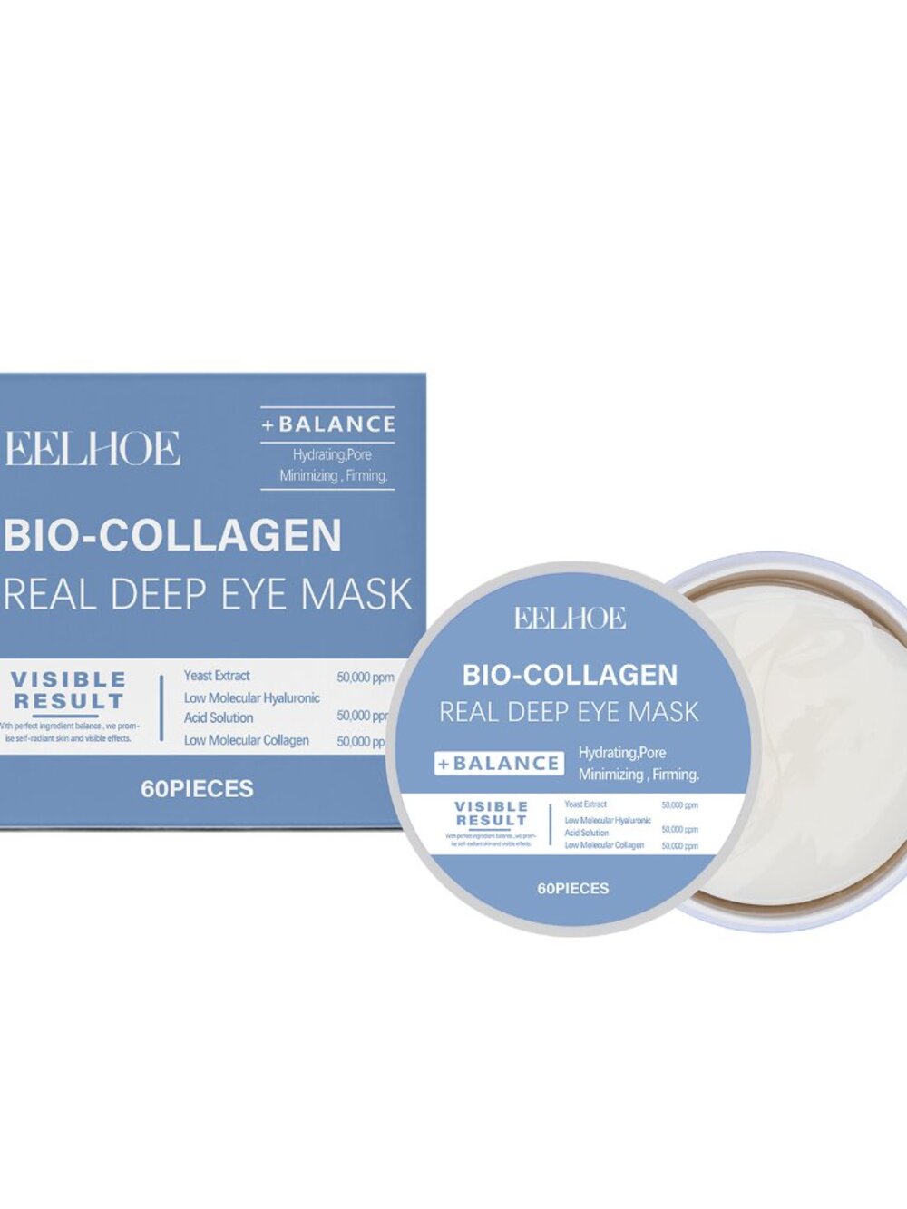 eelhoe Collagen Under-Eye Patches 60-Pieces